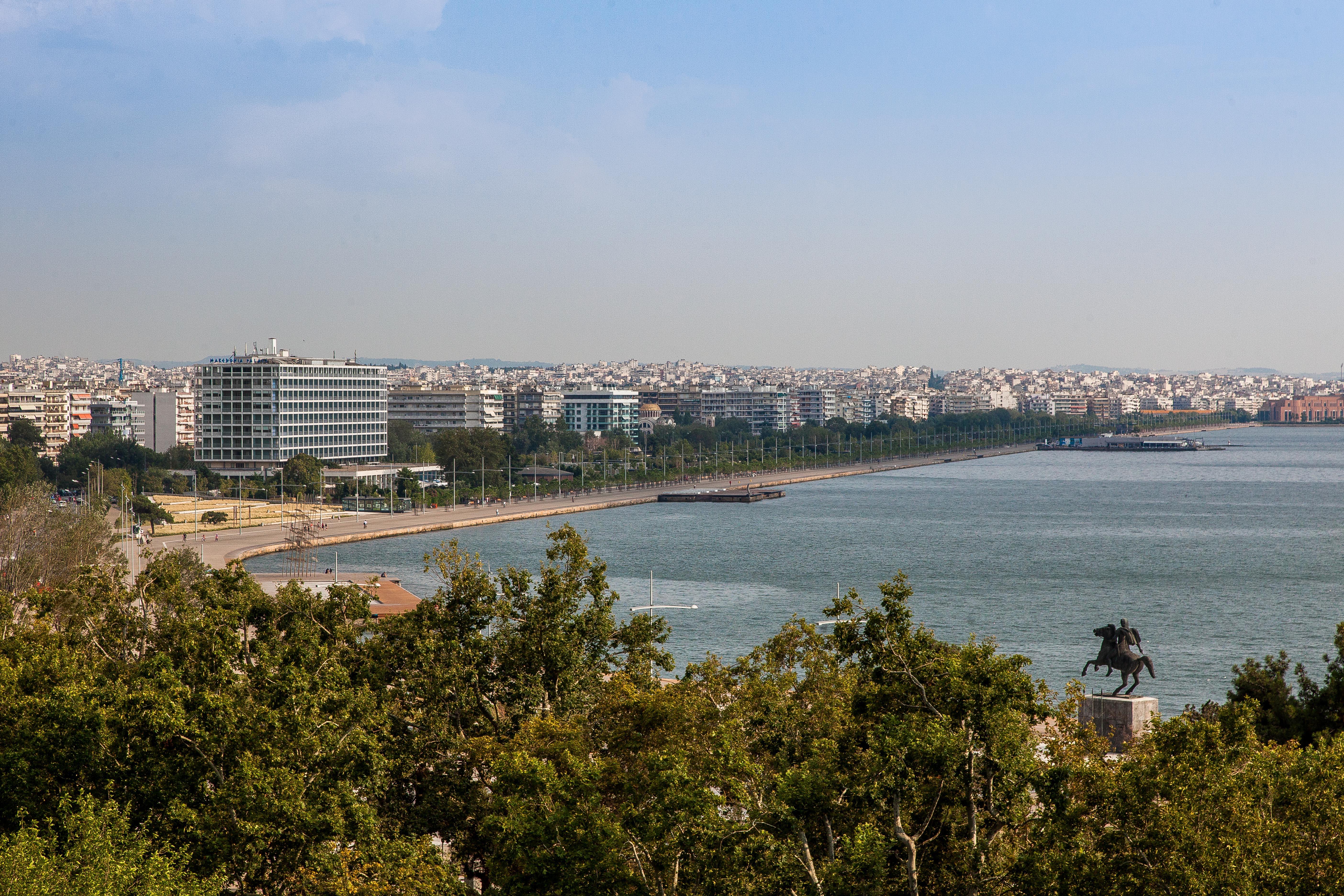 Makedonia Palace Thessaloníki Eksteriør bilde Nikis Avenue