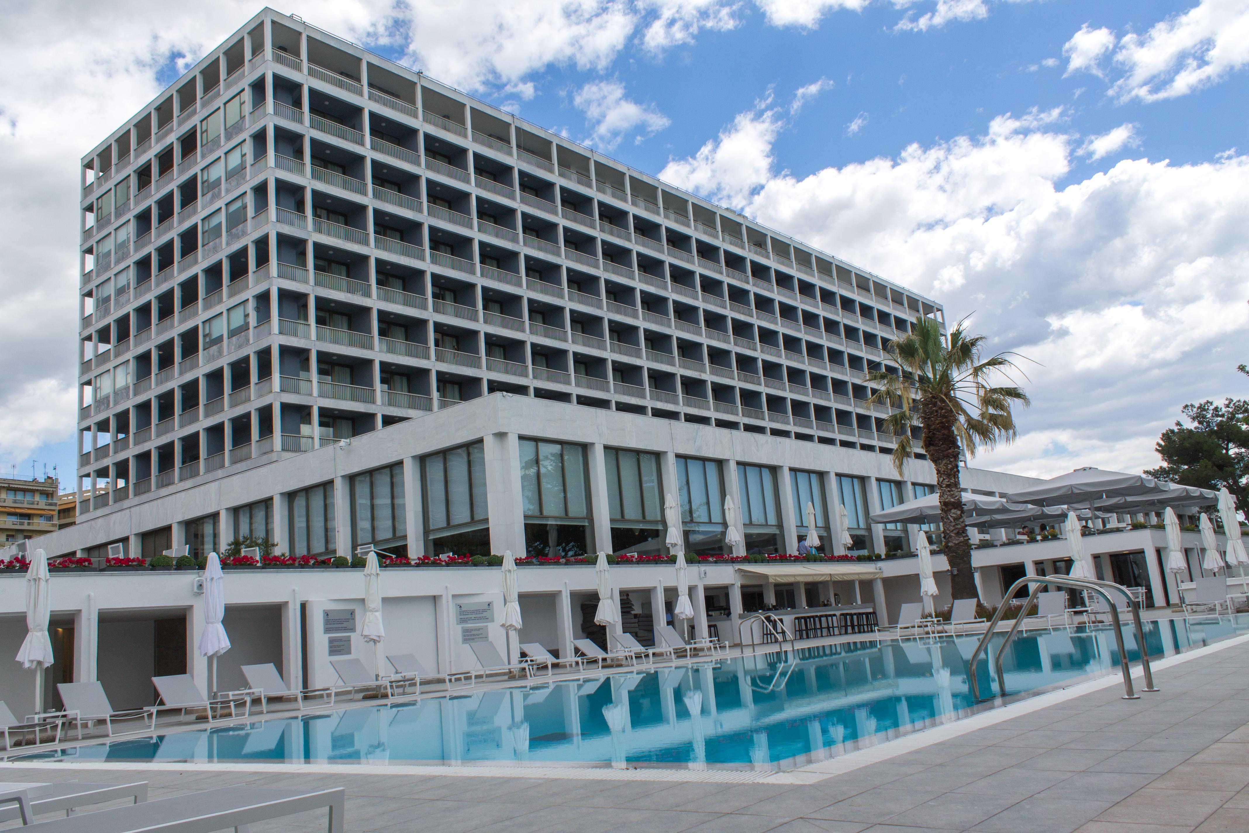 Makedonia Palace Thessaloníki Eksteriør bilde The hotel in 2016
