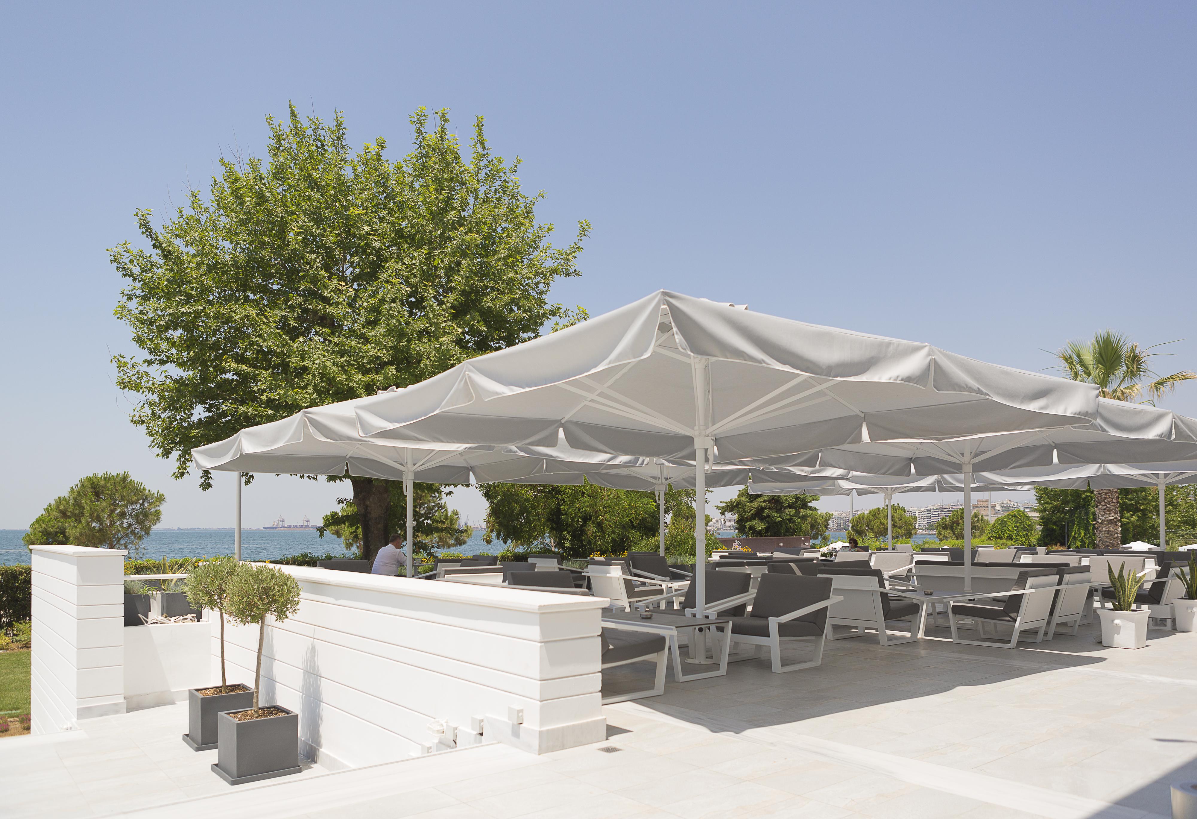 Makedonia Palace Thessaloníki Eksteriør bilde The restaurant